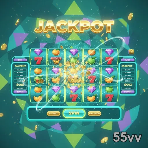 Imagem de vários slot games autênticos no 55vv