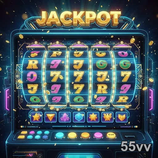 Imagem do site 55vv com destaque para Slots07, detalhes de jogos de slots e apostas online, dicas e novidades.